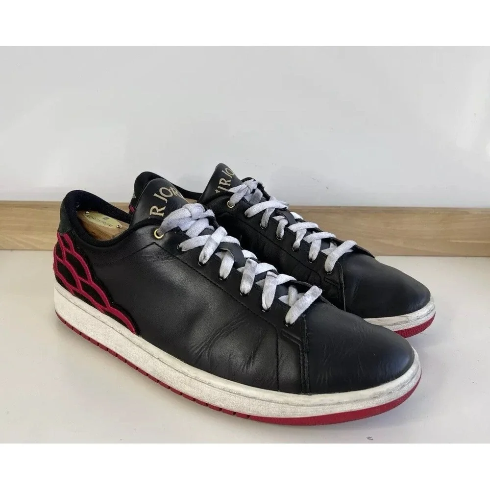 Air Jordan 1 Centre Court Men's Shoes Black-Mystic Hibiscus DQ8577-001 / Size 12